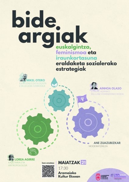 Bide-Argiak Jardunaldia: Euskalgintza, feminismoa eta iraunkortasuna eraldaketa sozialerako